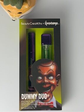 Beauty Creations goosebumps Dummy Duo Lip & Cheek Set - Purple/Green